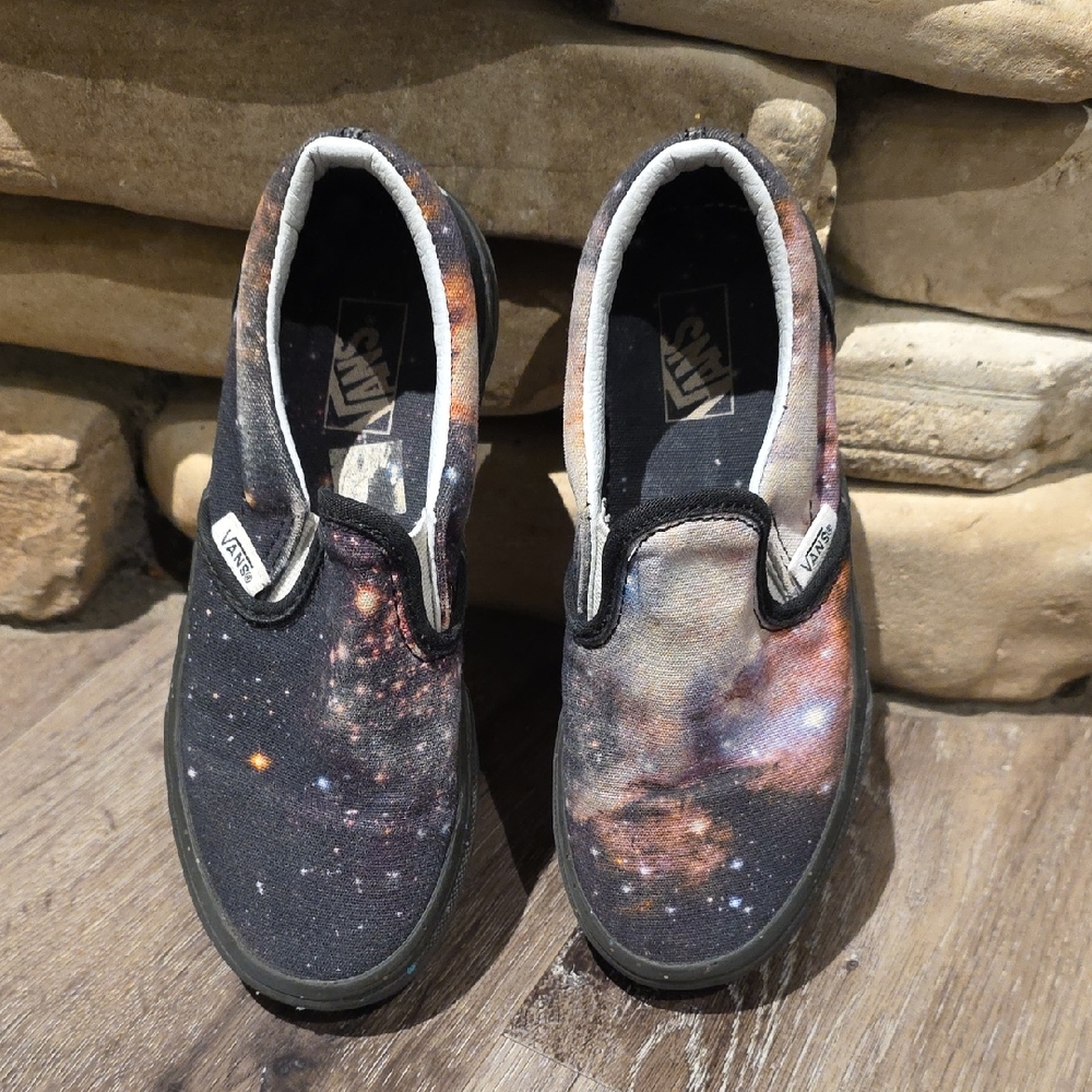VANS x NASA Kids Galaxy Slip-Ons - Size 13.5 Size: US Kids 13.5
